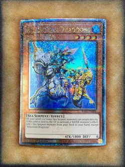 Yugioh Atlantean Dragoons RA03-EN006 Quarter Century Rare 1st Ed NM - Image 1