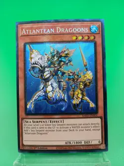 Atlantean Dragoons 1st Edition Prismatic Collector's Rare RA03-EN006 Yu-Gi-Oh! - Image 1