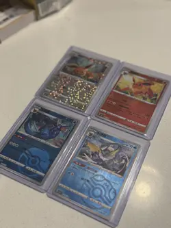 Pokemon Eevee Holo. Simplified Chinese. Gem Pack Vol 2. 4 CARD LOT MINT - Image 1