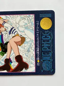 Nami ONE PIECE Visual Adventure Cards TCG Japanese Anime 2000 Vintage #25 [AI] - Image 3