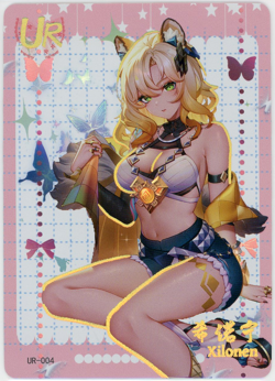 ❤XILONEN Goddess Story Anime Waifu Card SENPAI HAVEN 6 - UR-004 GENSHIN IMPACT - Image 1