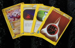 *VINTAGE* Pokemon Japanese E-Starter Deck NM/LP 4 Card Lot - Image 1