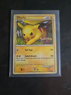 Pokemon Pikachu Card 78/123 HeartGold & SoulSilver 2010 Pokemon Day Edition - Image 1