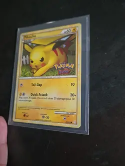 Pokemon Pikachu Card 78/123 HeartGold & SoulSilver 2010 Pokemon Day Edition - Image 3