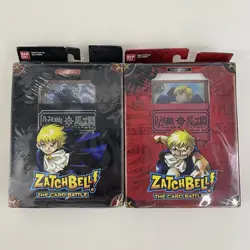 Bandai Zatch Bell The Card Battle Starter Deck Sets Lot #1 #2 New Sealed - Image 1