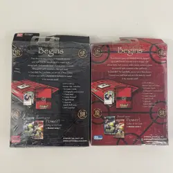 Bandai Zatch Bell The Card Battle Starter Deck Sets Lot #1 #2 New Sealed - Image 4