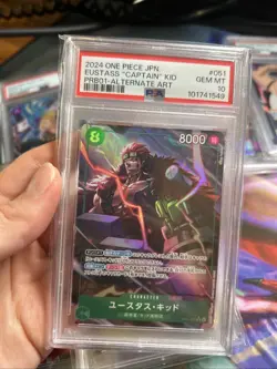 Japanese One Piece Alt Art Collection PSA 10 OP-02, OP-07, PRB01 PSA9/10 8 CARDS - Image 3