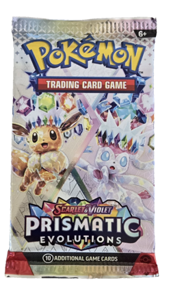 10 card pack Pokemon TCG Prismatic Evolutions Booster Pack / NEW / SEALED - Image 1