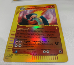 Typhlosion - 28/165 - Holo Rare Expedition Base Set - Pokemon Card - lp - Image 2