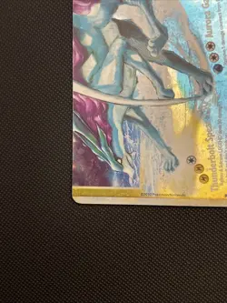2010 Pokemon TCG Unleashed Raikou Suicune Legend 93/95 Bottom Card Holo MP - Image 5