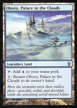 Oboro, Palace in the Clouds - Medium Play MTG Saviors of Kamigawa - Image 1