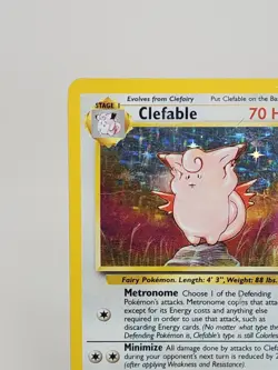 Clefable Pokemon Card Holo Rare 1/64 Jungle Set Excellent Condition - Image 2