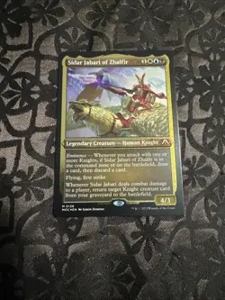 MTG - SIDAR JBARI OF ZHALFIR - THICK STOCK CDR: MARCH OF THE MACHINE FOIL - Image 1