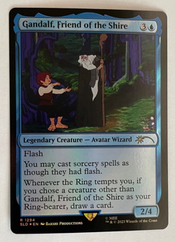 ​​​Gandalf, Friend of the Shire *FOIL* Lord of the Rings SECRET LAIR *In Hand* - Image 1