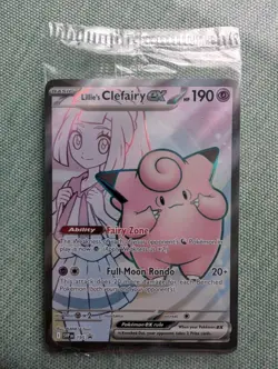 Lillie's Clefairy ex Pearl SVP 195 - Journey Together Pokemon TCG Card Sealed - Image 1
