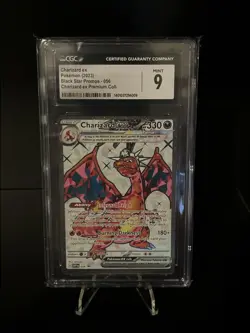 Charizard ex 056 Sv: Scarlet & Violet Promo Cards Holo CGC Mint 9 - Image 1