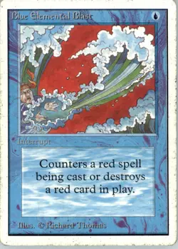 Blue Elemental Blast - Unlimited Edition - HP - Magic - Image 1