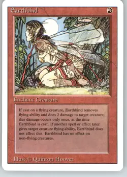 Earthbind - Revised Edition - NM - Magic MtG - Image 1