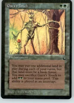 Gaea's Touch - The Dark - NM - Magic MtG - Image 1