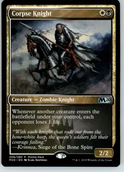 Corpse Knight - Promo Pack: Core Set 2020 - NM - #206 - Image 1