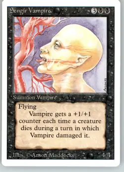 Sengir Vampire - Revised Edition - NM - Magic MtG - Image 1