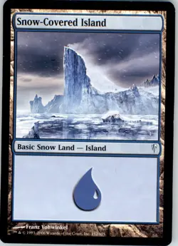 Snow-Covered Island - Coldsnap - 152 - Normal LP - Image 1