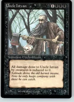 Uncle Istvan - The Dark - NM - Magic MtG - Image 1