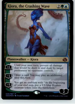 Kiora, the Crashing Wave - Duel Decks: Elspeth vs. Kiora - Foil LP - #34 - Image 1