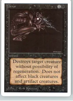 Terror - Unlimited Edition - LP - Magic MtG - Image 1