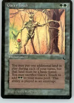 Gaea's Touch - The Dark - LP - Magic MtG - Image 1