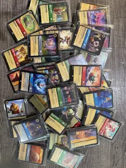 Disney Lorcana TCG Bulk Card Lot 900+ Cards C/UC/R/SR/Foils - Image 1