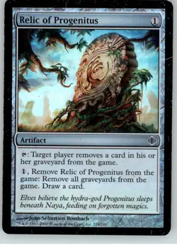Relic of Progenitus - Shards of Alara - Foil HP - #218 - Image 1