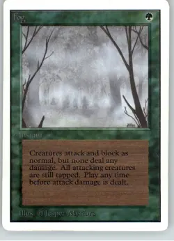 Fog - Unlimited Edition - MP - Magic MtG - Image 1