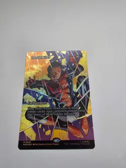 Parallel Lives - 0036 FOIL Borderless Marvel's Spider-Man - MTG (NM) In Hand - Image 1