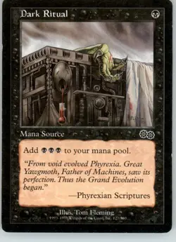 Dark Ritual - Urza's Saga - 127 - Normal MP - Image 1