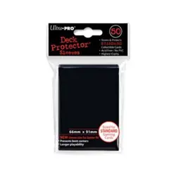 Ultra Pro - Standard Card Sleeves 50pk - Black - Brand New & Sealed 74427826697 - Image 1