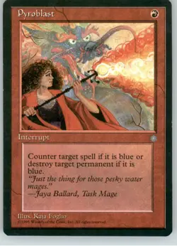 Pyroblast - Ice Age - MP - #213 - Image 1