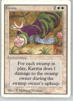 Karma - Unlimited Edition - HP - Magic MtG - Image 1