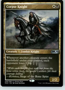 Corpse Knight - Promo Pack: Core Set 2020 - NM - #206 - Image 1