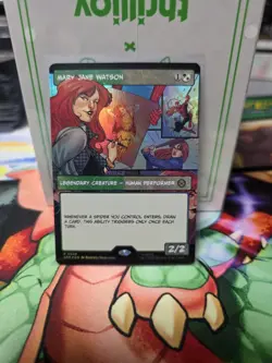 Magic the Gathering - Mary Jane Watson (Borderless) (SPM) (FOIL) #229 - Image 1
