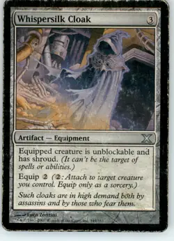 Whispersilk Cloak - 10th Edition - HP - #345 - Image 1