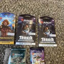 Lot Of 5 Magic The Gathering Booster Packs Mixed Lot New Sealed Tarkir Aethrrdri - Image 4