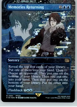 Memories Returning (Borderless) - FINAL FANTASY - NM - 331 - Image 1