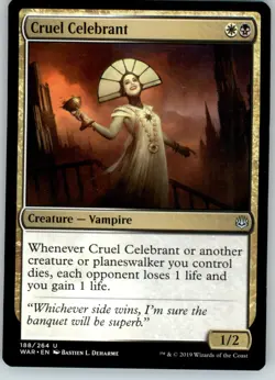 Cruel Celebrant - War of the Spark - NM - 188 - Image 1