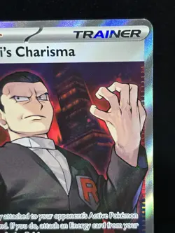 Pokemon Giovanni's Charisma 197/165 Scarlet & Violet 151 Ultra Rare Full Art NM- - Image 3