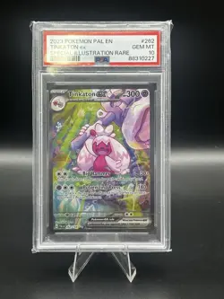 Pokemon Tinkaton ex 262/193 PSA 10 Paldea Evovled Special Illustration Rare Holo - Image 1