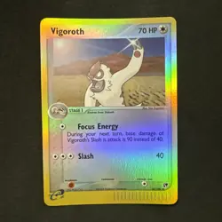 Vigoroth 52/100 Sandstorm Reverse Holo Pokemon - Image 1
