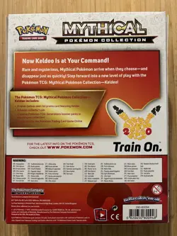 Pokemon 2016 20th Anniversary XY Generations Keldeo Mythical Pin Collection Box - Image 2