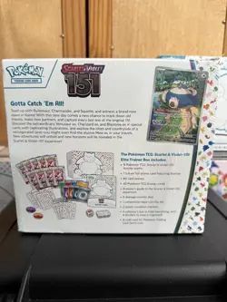 Pokemon 151 ETB Sealed with small rips - Image 2