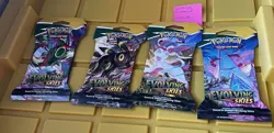 Pokemon Evolving Skies Sleeved Booster Pack Complete Full Art Set Sealed - Image 1